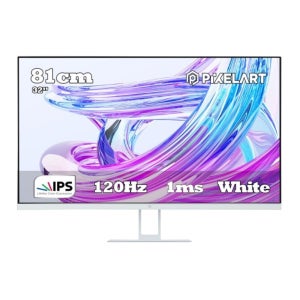 픽셀아트 PIXELART PA3245WIPS 화이트 리얼 120HZ IPS 게이밍 무결점