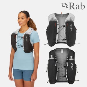 Rab 랩 베일 12L 트레일 러닝 마라톤 등산 경량 배낭 조끼 소프트 플라스크 포함