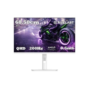 픽셀아트 PIXELART XQ2720W 화이트 Fast IPS QHD 게이밍 200HZ HDR 무결점