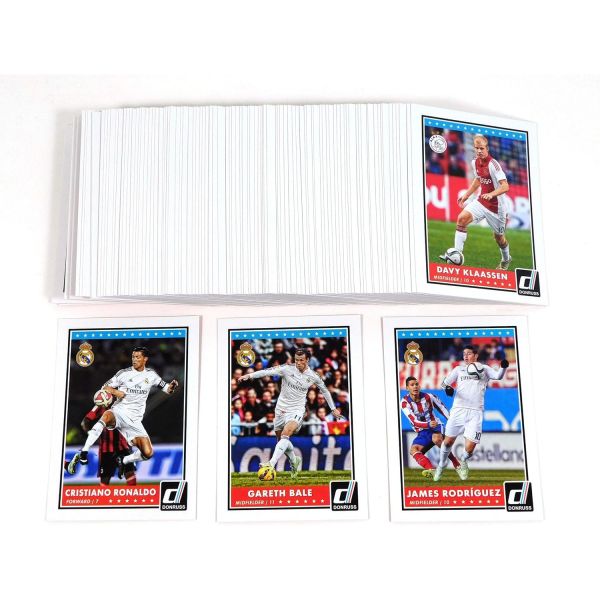 Panini 2015 파니니 돈루스 축구 100장의 카드 베이스 세트 완성 - 메시 네이마르 호날두 즐라탄