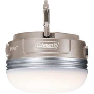 콜맨 랜턴 충전식 LED 캠핑 랜턴 USB 고광량 베이지 Coleman