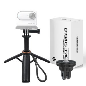 인스타360 GO 3 호환 프리미엄 오토스냅 쇼티 3단 자동 확장 미니 핸드 그립 삼각대