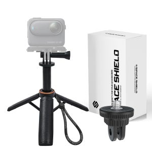 인스타360 GO 3S 호환 프리미엄 오토스냅 쇼티 3단 자동 확장 미니 핸드 그립 삼각대