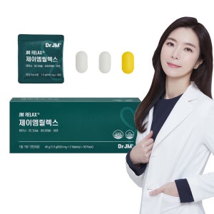 닥터제이엠 릴렉스 30일 스트레스 테아닌 마그네슘 식약처 인정 수면영양제 30포, 1개