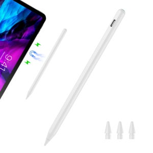 JAMJAKE 아이패드 스타일러스 펜슬 스마트 터치펜 자석 + USB-C 충전