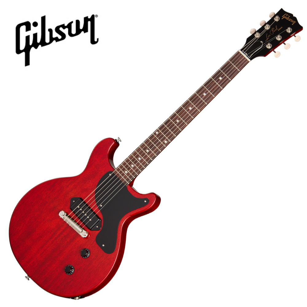 Gibson USA 깁슨 일렉기타 레스폴 주니어 더블 컷 빈티지 체리 (LPJD00VENH1)