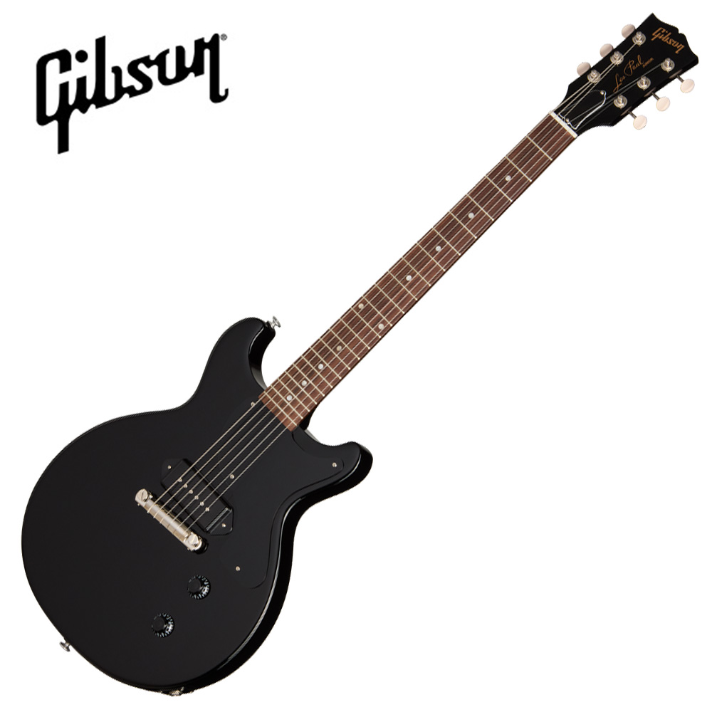 Gibson USA 깁슨 일렉기타 레스폴 주니어 더블 컷 에보니 (LPJD00EBNH1)