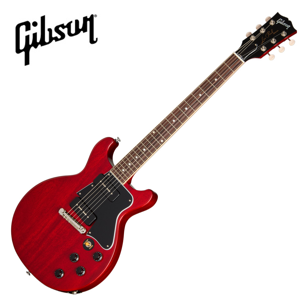 Gibson USA 깁슨 일렉기타 레스폴 스페셜 더블 컷 빈티지 체리 (LPSD00VENH1)