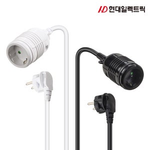 현대 국내생산 연장코드 1구 7M 10M 15M 캠핑 연장 콘센트 16A KC인증