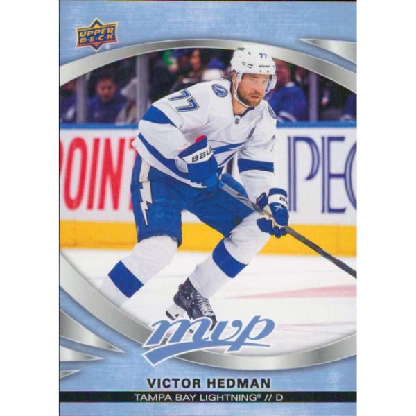 Upper Deck 2023-24 어퍼 덱 MVP 104 빅터 헤드먼 탬파베이 라이트닝 NHL 하키 트레이딩 카드