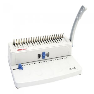 라미에이스 플라스틱 링 제본기 JL15C A4 15매 강력 타공 21홀 수동 제본기 학원