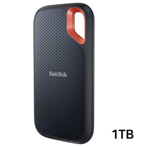 SanDisk Extreme Portable SSD V2 외장하드 1TB, 단일색상
