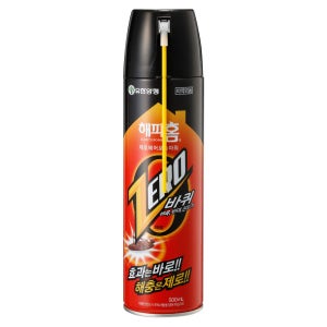 해피홈 제로 에어로솔 바퀴용 500ml, 1개