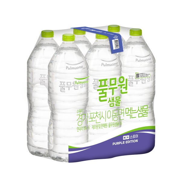 풀무원생수 퍼플에디션 2L, 24개