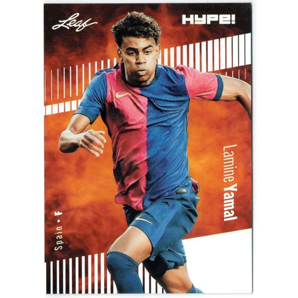 HYPE 민트 라민 야말 2024 리프 LH-164 단 5000 메이드 루키 카드 바르셀로나 FC.