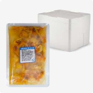 [다인] 통영 냉동 멍게 25년산 (실중량250g) 손질 깐 우렁쉥이 500g, 20개