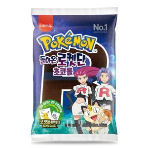 삼립 빵 포켓몬빵 돌아온 로켓단 초코롤 85g, 1개입, 10개