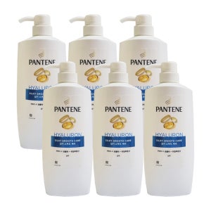 팬틴 실키 스무드 케어 샴푸 750ml X6개