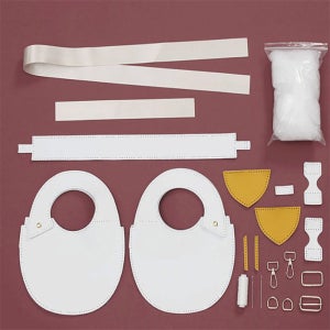 백조 가죽가방 가죽공예반제품