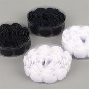 젠트친구 72P원형 탈부착 테이프 사무실아크릴표지판 양면벨크로테이프 아크릴팻말