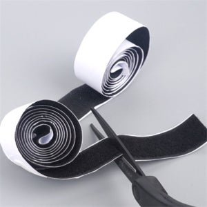 젠트친구 잘라쓰는 탈부착 테이프 1M 초강력찍찍이 접착벨크로 찍찍이양면테이프