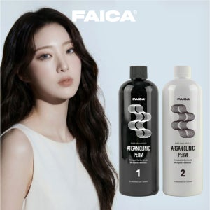 파이카 아르간 클리닉펌 1,2제 500ml 멀티펌제 웨이브 저손상 미용실 파마약 전문가용