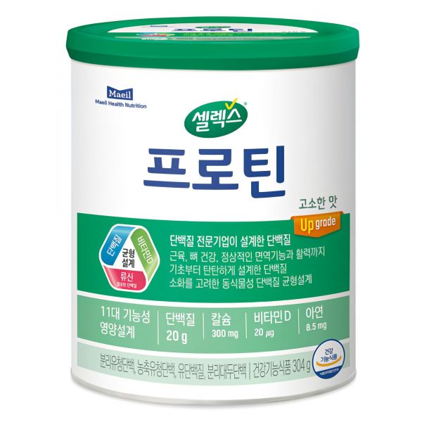 <b>셀렉스</b> 프로틴 고소한 맛 304g 1개