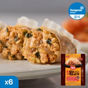 [N배송] 동원 개성 왕교자 김치, 494g, 6개