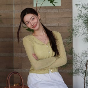 마인드브릿지 베이직 린넨 가디건 M1CD3201