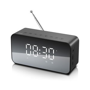 브리츠 듀얼 알람 라디오 시계 블루투스5.2 풀레인지 유닛 스피커 휴대용 BZ-MX2100