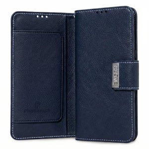 국내 생산 폰누리 가죽 카드 지갑 다이어리 케이스 윙 네이비, LG G7 씽큐-G7플러스씽큐-Q9-Q9 ONE 공용