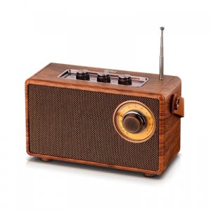 브리츠 아날로그다이얼 레트로디자인 블루투스5.3 라디오 풀레인지 유닛 스피커 BA-MK5