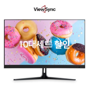 10대세트 뷰싱크 VSO24MTV 24인치모니터 CCTV/헬스장/병원/학원용 멀티 소형TV