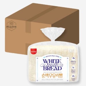 삼립 부드러운 순백우유 식빵 420g, 3개