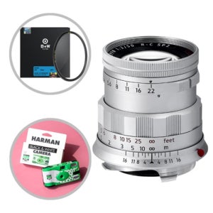 라이트 렌즈 랩 M 50mm f2 Rigid (v 1) 실버 + BW필터