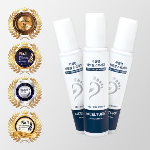 라셀턴 박토킬 무좀균 문제성 발냄새 제거 스프레이 100ml 3개