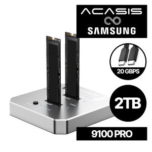 아카시스 EC-6605Pro M.2 NVMe SSD 삼성 9100PRO 2TB