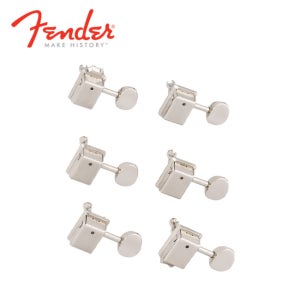 Fender 헤드머신 세트 ClassicGear Tuning Machine Set Chrome (099-0802-100)