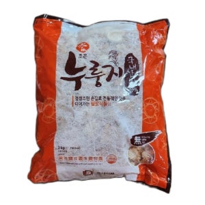 효자식품 국내산 쌀 참조은 누룽지 3kg 식사대용 끓여먹는 누룽지 대용량 업소용