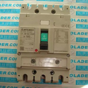 일본 미츠비시 성형 케이스 차단기 MITSUBISHI NF160-HGW RT 3P 125-160A