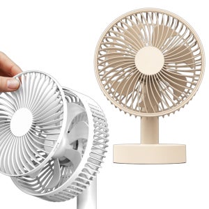 탁상용선풍기 무선 저소음 캠핑 사무실 책상 미니 7엽 휴대용 선풍기