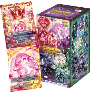쿠키런카드 브레이버스 10탄 열정과 나태의 낙원 침묵의 카타콤 부스터 팩 1박스 크리스탈