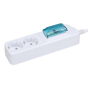 국산 4000W 2구 5m 고용량 멀티탭 화재 예방 배선 차단기 고전력 멀티 콘센트 난연