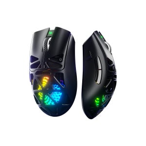 AULA 독거미 SC620 경량 유무선 타공 마우스 퓨어 블랙