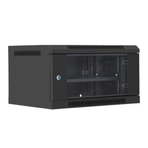 6U 네트워크 장비 케이스 보관함 캐비닛 서버랙 A. 럭셔리 블랙 550mm폭 400mm깊