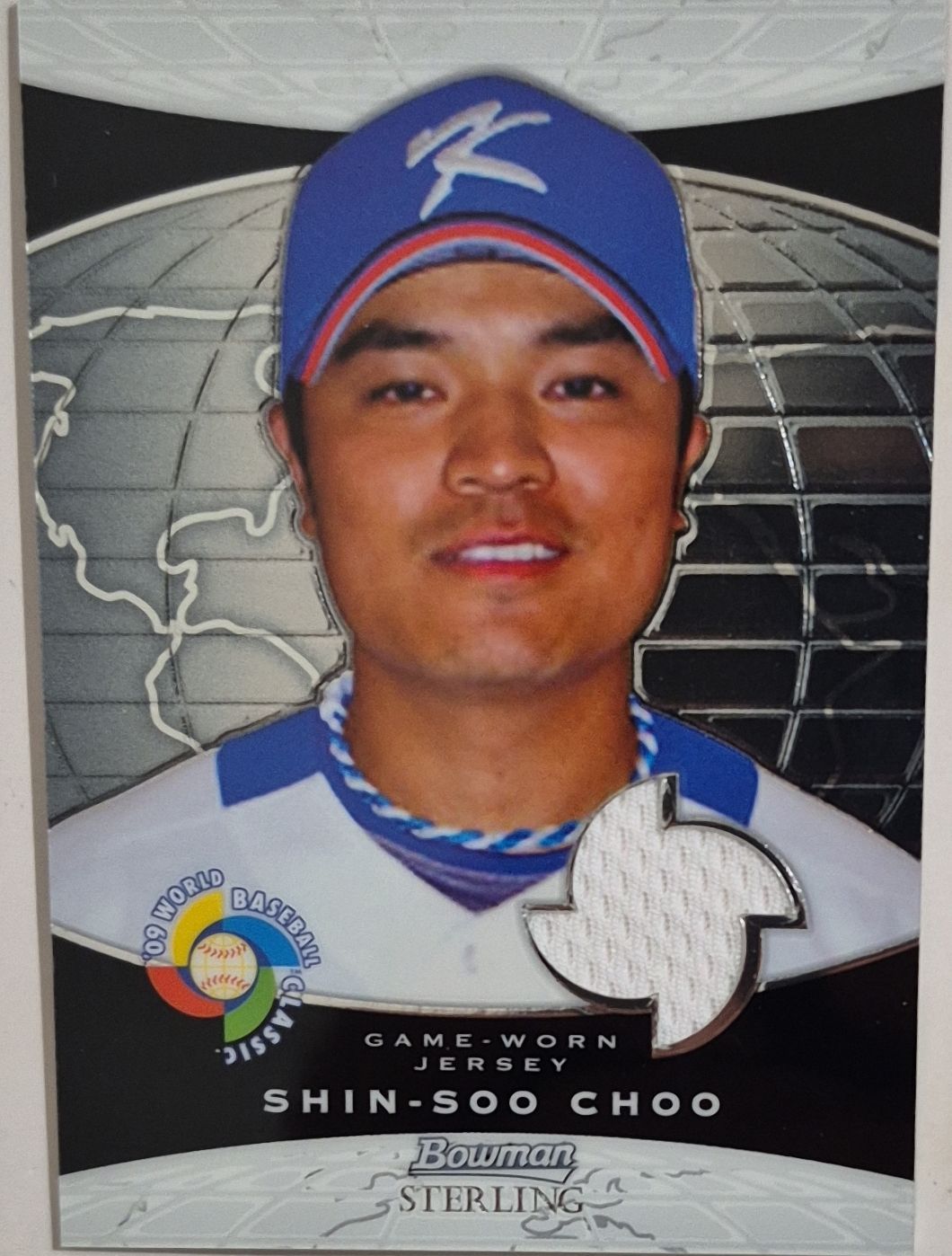 추신수 야구카드 바우맨 스털링 월드베이스볼 렐릭 2009 WBC카드 6536