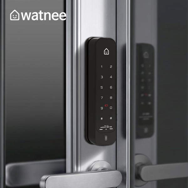watnee 샷시문도어락 현관문 패션문 샤시문 세이프도어 폴딩도어 디지털 번호키 WS-10