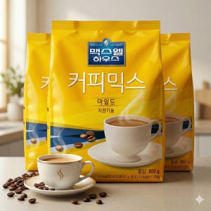 맥스웰 하우스 마일드 커피 믹스 자판기용 800g 10봉 외 71종 자판기 믹스커피 리필