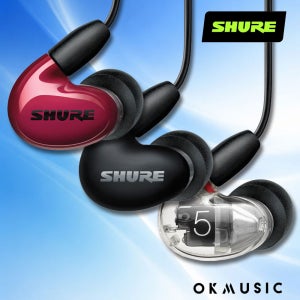 슈어 AONIC 5 유선인이어 SHURE 에이오닉5 모니터링 이어폰 UNI 사운드 아이솔레이팅