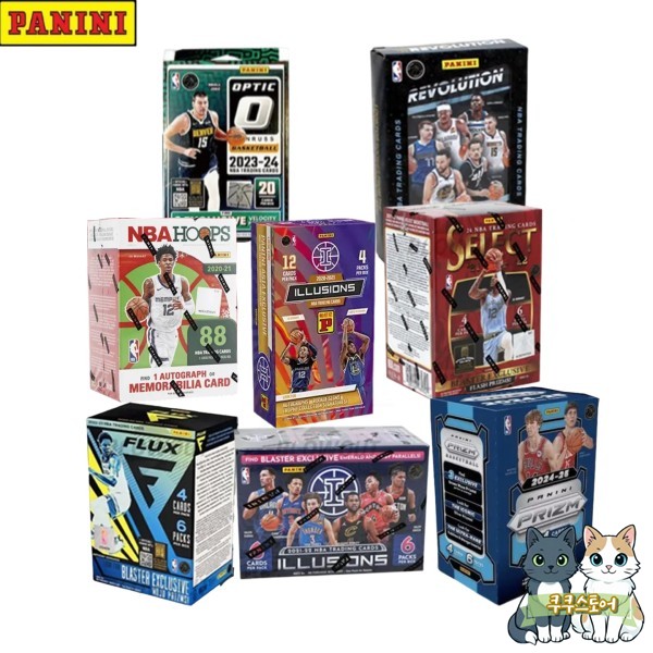 파니니 셀렉트 NBA 하비 컬렉터 블래스터 박스 크로니클즈 & 후프스 레어 스타 카드 다양한 프리미엄 세트